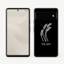 כיסוי בעיצוב אישי עם השם שלך לדגם - Google Pixel 6 Pro 5G בעיצוב חיטה גלית זהב