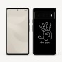 כיסוי בעיצוב אישי עם השם שלך לדגם - Google Pixel 6 Pro 5G בעיצוב יד