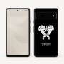 כיסוי בעיצוב אישי עם השם שלך לדגם - Google Pixel 6 Pro 5G בעיצוב פרחי קרן