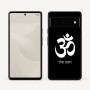 כיסוי בעיצוב אישי עם השם שלך לדגם - Google Pixel 6 Pro 5G בעיצוב סמל אום