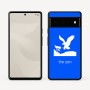 כיסוי בעיצוב אישי עם השם שלך לדגם - Google Pixel 6 Pro 5G בעיצוב נשר אמריקאי