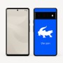 כיסוי בעיצוב אישי עם השם שלך לדגם - Google Pixel 6 Pro 5G בעיצוב תנין
