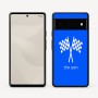 כיסוי בעיצוב אישי עם השם שלך לדגם - Google Pixel 6 Pro 5G בעיצוב דגל המירוץ