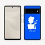 כיסוי בעיצוב אישי עם השם שלך לדגם - Google Pixel 6 Pro 5G בעיצוב אהבת נשים
