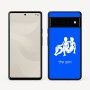 כיסוי בעיצוב אישי עם השם שלך לדגם - Google Pixel 6 Pro 5G בעיצוב מזלות - תאומים