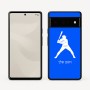 כיסוי בעיצוב אישי עם השם שלך לדגם - Google Pixel 6 Pro 5G בעיצוב שחקן בייסבול