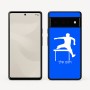 כיסוי בעיצוב אישי עם השם שלך לדגם - Google Pixel 6 Pro 5G בעיצוב קפיצת משוכות