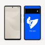 כיסוי בעיצוב אישי עם השם שלך לדגם - Google Pixel 6 Pro 5G בעיצוב אופנוע ים
