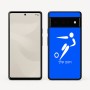 כיסוי בעיצוב אישי עם השם שלך לדגם - Google Pixel 6 Pro 5G בעיצוב כדורגל אולימפי