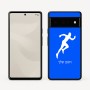 כיסוי בעיצוב אישי עם השם שלך לדגם - Google Pixel 6 Pro 5G בעיצוב רץ