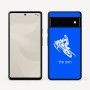 כיסוי בעיצוב אישי עם השם שלך לדגם - Google Pixel 6 Pro 5G בעיצוב אופנוע שלג