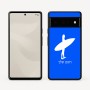 כיסוי בעיצוב אישי עם השם שלך לדגם - Google Pixel 6 Pro 5G בעיצוב גלישה - גלישה