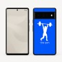 כיסוי בעיצוב אישי עם השם שלך לדגם - Google Pixel 6 Pro 5G בעיצוב הרמת משקולות