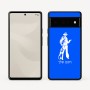 כיסוי בעיצוב אישי עם השם שלך לדגם - Google Pixel 6 Pro 5G בעיצוב קאובוי המערב הפרוע