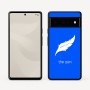 כיסוי בעיצוב אישי עם השם שלך לדגם - Google Pixel 6 Pro 5G בעיצוב נוצת נוצה