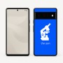 כיסוי בעיצוב אישי עם השם שלך לדגם - Google Pixel 6 Pro 5G בעיצוב מיקרוסקופ