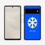 כיסוי בעיצוב אישי עם השם שלך לדגם - Google Pixel 6 Pro 5G בעיצוב שלג