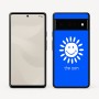 כיסוי בעיצוב אישי עם השם שלך לדגם - Google Pixel 6 Pro 5G בעיצוב שמש