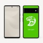כיסוי בעיצוב אישי עם השם שלך לדגם - Google Pixel 6 Pro 5G בעיצוב ראש נשר