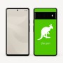 כיסוי בעיצוב אישי עם השם שלך לדגם - Google Pixel 6 Pro 5G בעיצוב קנגורו