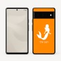 כיסוי בעיצוב אישי עם השם שלך לדגם - Google Pixel 6 Pro 5G בעיצוב בתולת ים - אישה
