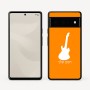 כיסוי בעיצוב אישי עם השם שלך לדגם - Google Pixel 6 Pro 5G בעיצוב גיטרה