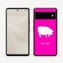 כיסוי בעיצוב אישי עם השם שלך לדגם - Google Pixel 6 Pro 5G בעיצוב חזיר