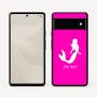 כיסוי בעיצוב אישי עם השם שלך לדגם - Google Pixel 6 Pro 5G בעיצוב בתולת ים - אישה