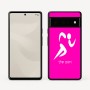 כיסוי בעיצוב אישי עם השם שלך לדגם - Google Pixel 6 Pro 5G בעיצוב רצים אולימפיים