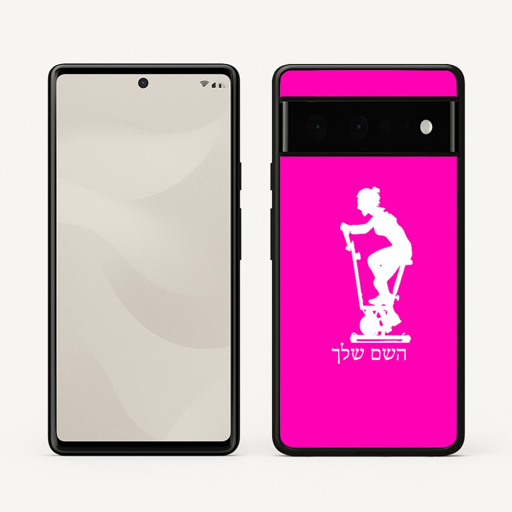 כיסוי בעיצוב אישי עם השם שלך לדגם - Google Pixel 6 Pro 5G בעיצוב אימון ספינינג - אישה