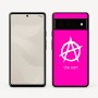 כיסוי בעיצוב אישי עם השם שלך לדגם - Google Pixel 6 Pro 5G בעיצוב אנרכיה
