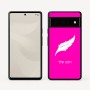 כיסוי בעיצוב אישי עם השם שלך לדגם - Google Pixel 6 Pro 5G בעיצוב נוצת נוצה