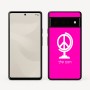 כיסוי בעיצוב אישי עם השם שלך לדגם - Google Pixel 6 Pro 5G בעיצוב גלובוסי שלום
