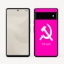 כיסוי בעיצוב אישי עם השם שלך לדגם - Google Pixel 6 Pro 5G בעיצוב פטיש ומגל