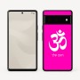 כיסוי בעיצוב אישי עם השם שלך לדגם - Google Pixel 6 Pro 5G בעיצוב סמל אום