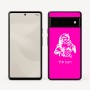 כיסוי בעיצוב אישי עם השם שלך לדגם - Google Pixel 6 Pro 5G בעיצוב סנטה קלאוס