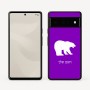 כיסוי בעיצוב אישי עם השם שלך לדגם - Google Pixel 6 Pro 5G בעיצוב דוב