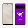 כיסוי בעיצוב אישי עם השם שלך לדגם - Google Pixel 6 Pro 5G בעיצוב דינוזאור