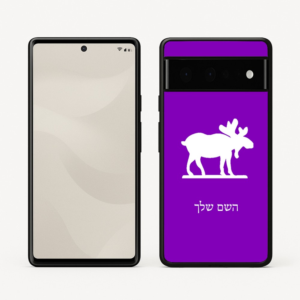 כיסוי בעיצוב אישי עם השם שלך לדגם - Google Pixel 6 Pro 5G בעיצוב דישון