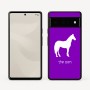 כיסוי בעיצוב אישי עם השם שלך לדגם - Google Pixel 6 Pro 5G בעיצוב סוס