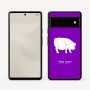 כיסוי בעיצוב אישי עם השם שלך לדגם - Google Pixel 6 Pro 5G בעיצוב חזיר