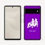 כיסוי בעיצוב אישי עם השם שלך לדגם - Google Pixel 6 Pro 5G בעיצוב מזלות - תאומים