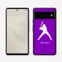 כיסוי בעיצוב אישי עם השם שלך לדגם - Google Pixel 6 Pro 5G בעיצוב שחקן בייסבול