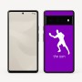 כיסוי בעיצוב אישי עם השם שלך לדגם - Google Pixel 6 Pro 5G בעיצוב שחקן פינג פונג