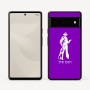 כיסוי בעיצוב אישי עם השם שלך לדגם - Google Pixel 6 Pro 5G בעיצוב קאובוי המערב הפרוע
