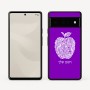 כיסוי בעיצוב אישי עם השם שלך לדגם - Google Pixel 6 Pro 5G בעיצוב הדפס תפוח