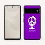 כיסוי בעיצוב אישי עם השם שלך לדגם - Google Pixel 6 Pro 5G בעיצוב גלובוסי שלום
