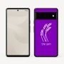 כיסוי בעיצוב אישי עם השם שלך לדגם - Google Pixel 6 Pro 5G בעיצוב חיטה גלית זהב