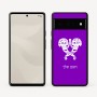 כיסוי בעיצוב אישי עם השם שלך לדגם - Google Pixel 6 Pro 5G בעיצוב פרחי קרן