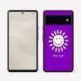 כיסוי בעיצוב אישי עם השם שלך לדגם - Google Pixel 6 Pro 5G בעיצוב שמש